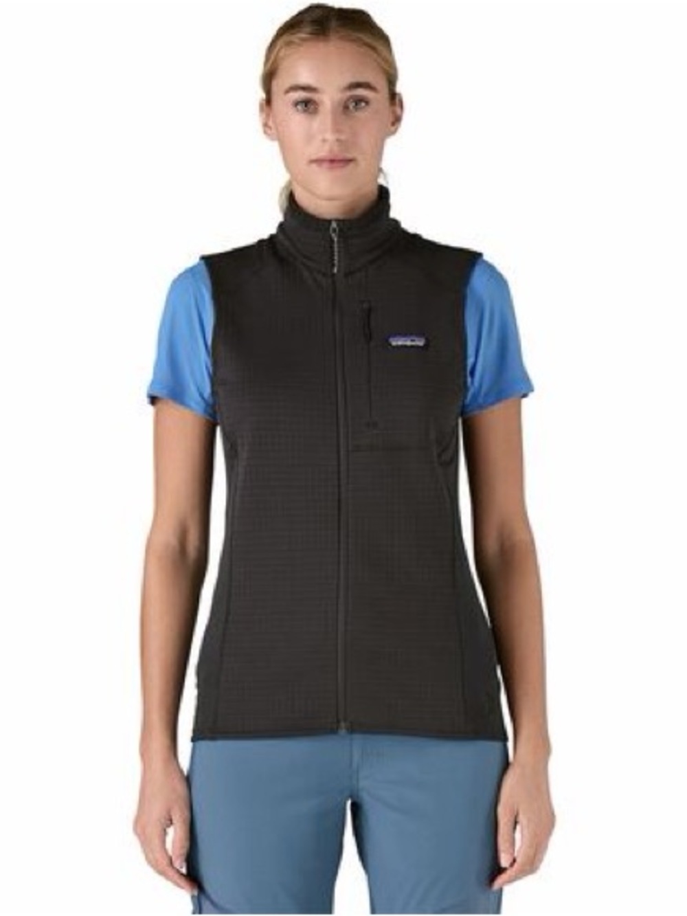 Patagonia R1 Women's Black Full-Zip Vest